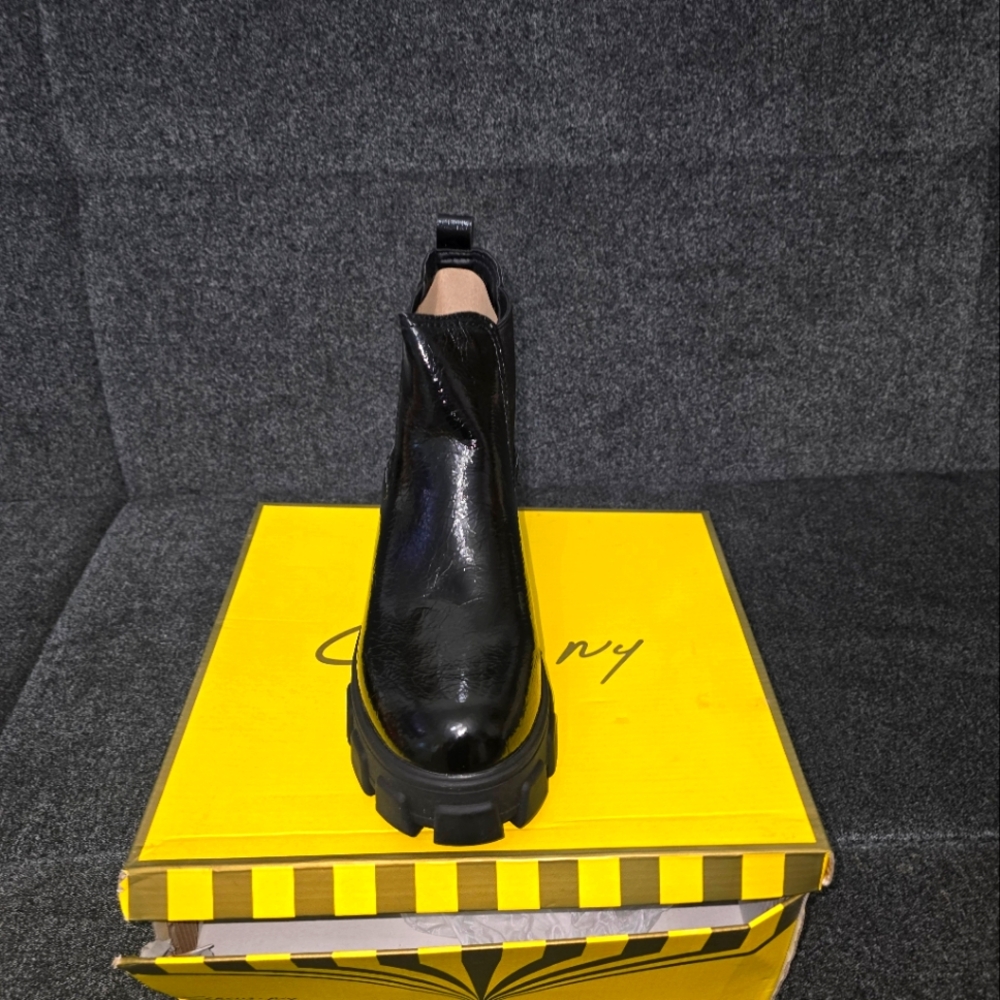 CIRCUS BY SAM EDELMAN BOOTIES black patent DARIELLE